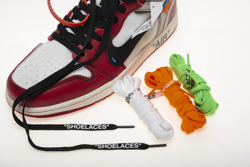 Off-White X Air Jordan 1 Retro High OG 'Chicago' AA3834-101 - Exclusive Limited Edition Sneakers