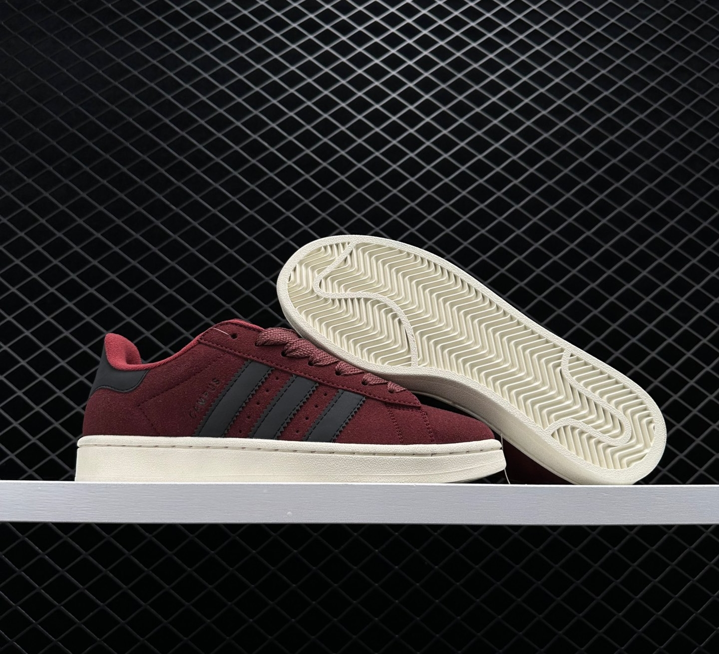 Adidas Campus 00s Maroon Core Black Off White HQ4636 - Shop Now!