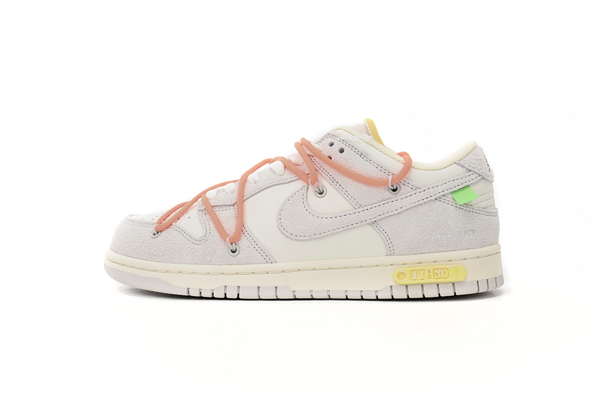 Nike Off-White X Dunk Low 'Lot 11 Of 50' DJ0950-108