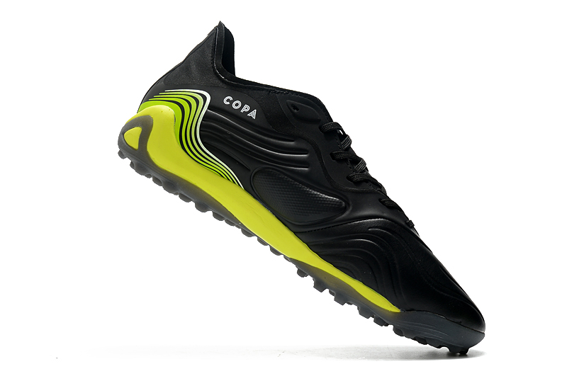 Adidas Copa Sense.1 TF Black Solar Yellow FW6510 - Premium Performance on Turf