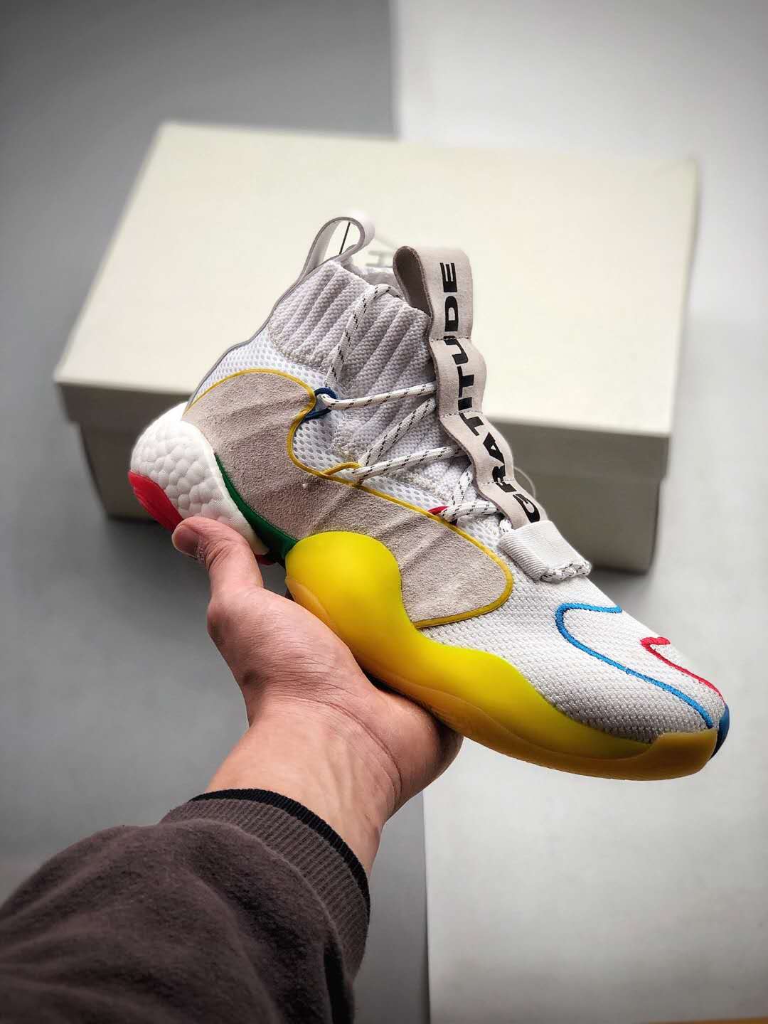 Adidas Crazy BYW LVL X Pharrell Alternate White EF3500 - Limited Edition Release