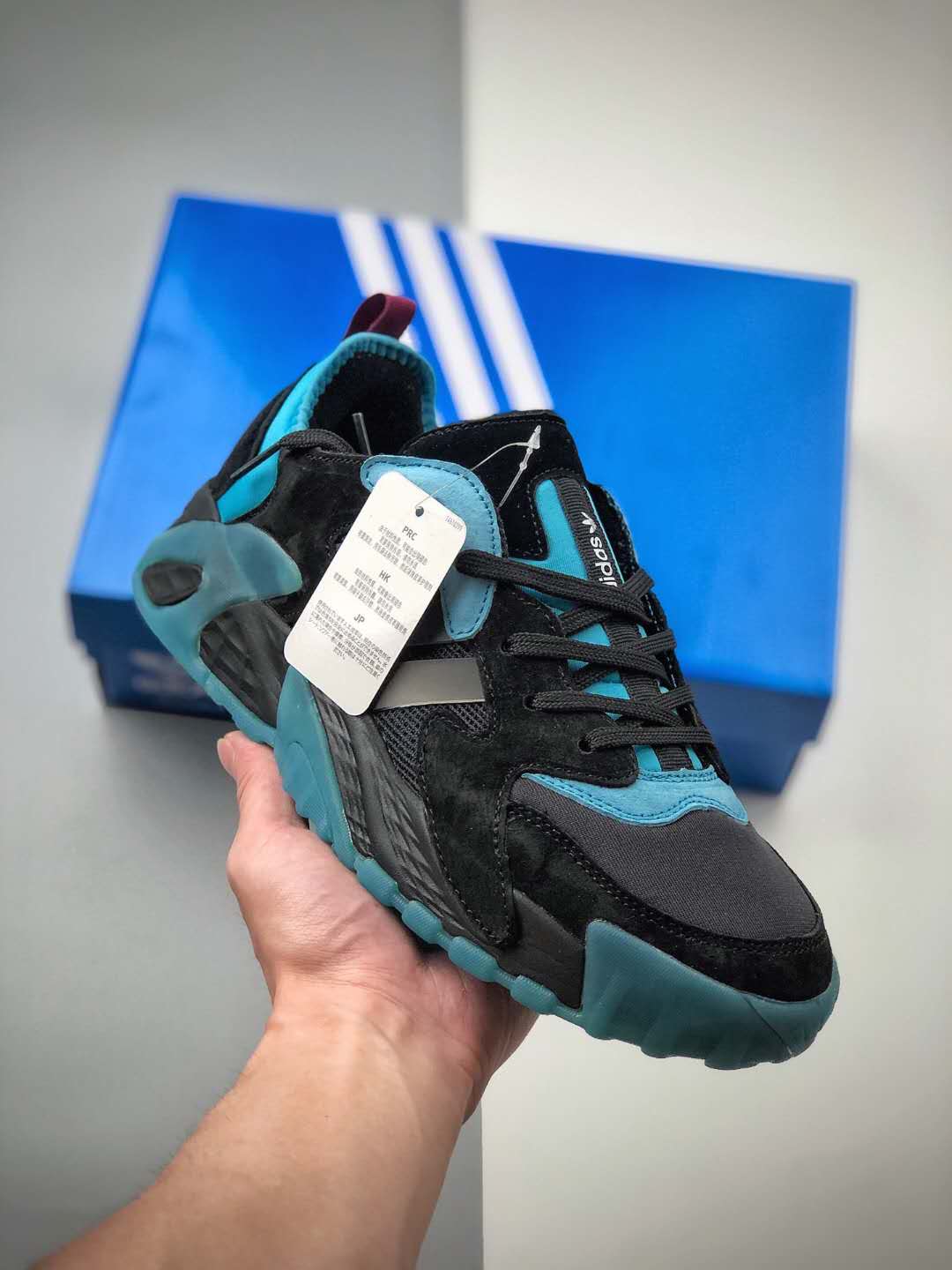Adidas Originals Streetball Low Blue Black FW1216 - Trendy and Stylish Sneakers