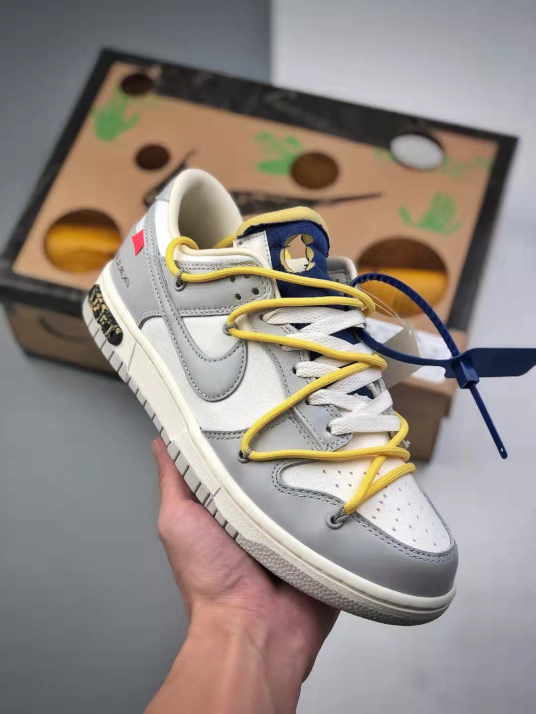 Nike Off-White x Dunk Low 'Lot 27 of 50' DM1602-120