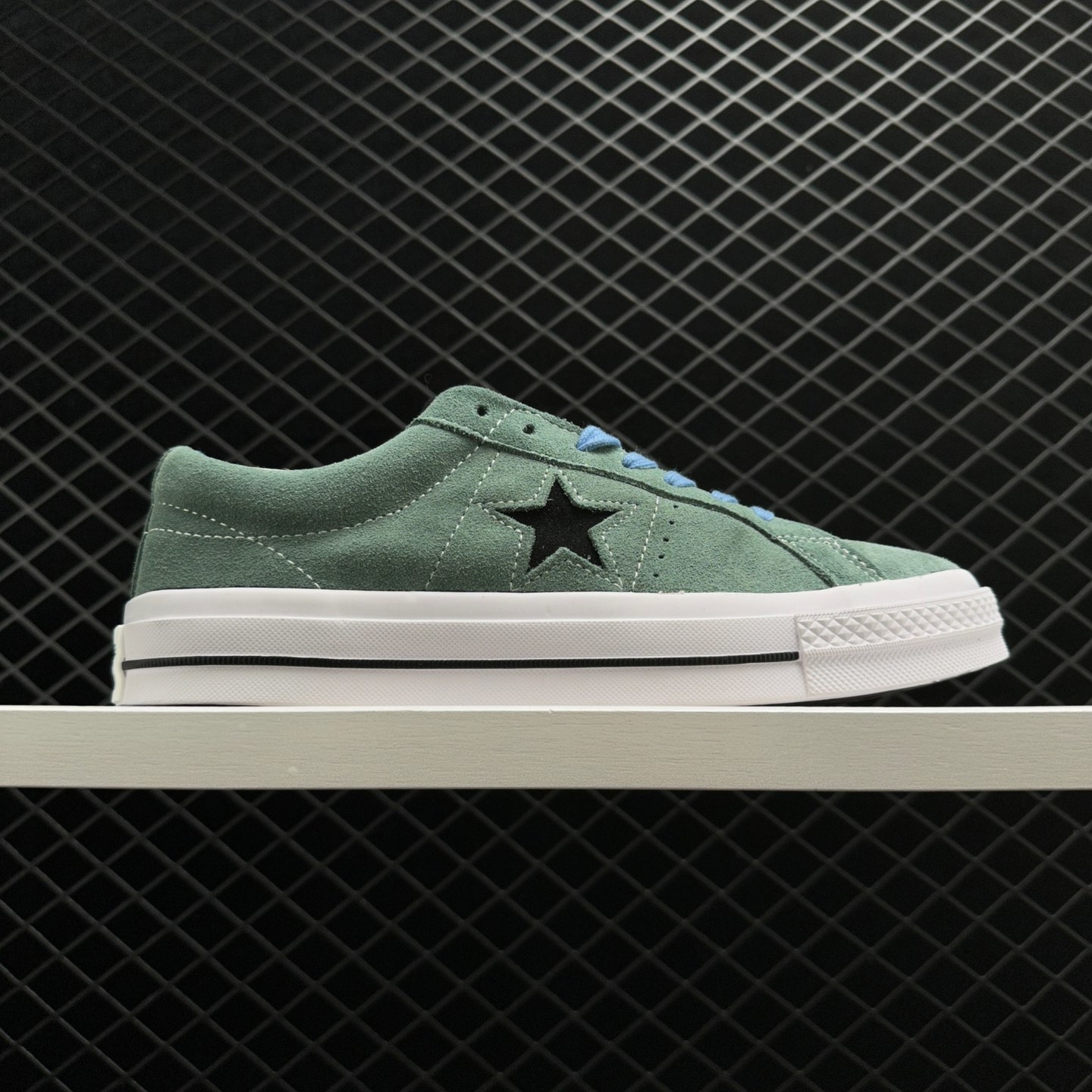 Converse One Star Suede OX Green Blue