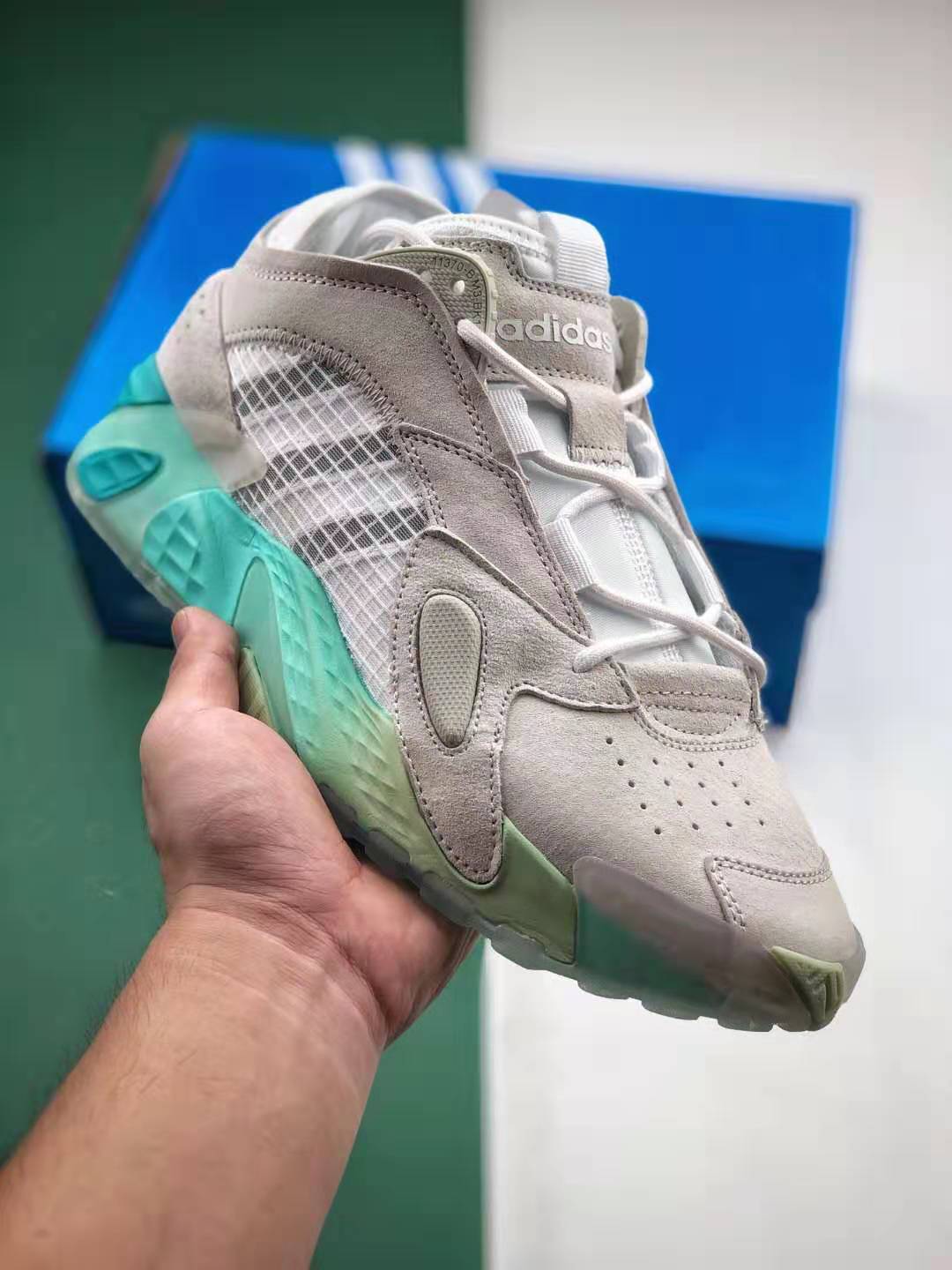 Adidas Streetball Glow Green EF1908 - Stand Out with These Vibrant Sneakers