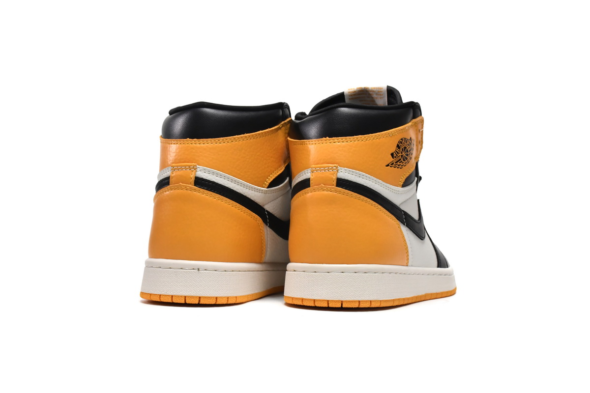 Air Jordan 1 Retro High OG 'Yellow Toe' 555088-711 - Premium Sneakers for Style Enthusiasts