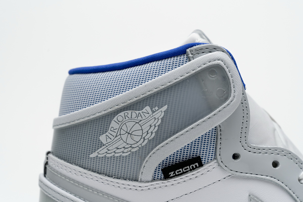 Air Jordan 1 High Zoom 'Racer Blue' CK6637-104: Superior style and comfort for the fashion-forward sneaker enthusiasts.