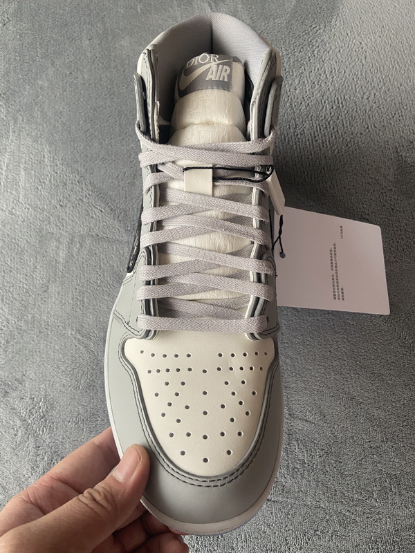 Nike Dior X Air Jordan 1 High OG Grey CN8607-002 - Limited Edition Collaboration Sneakers