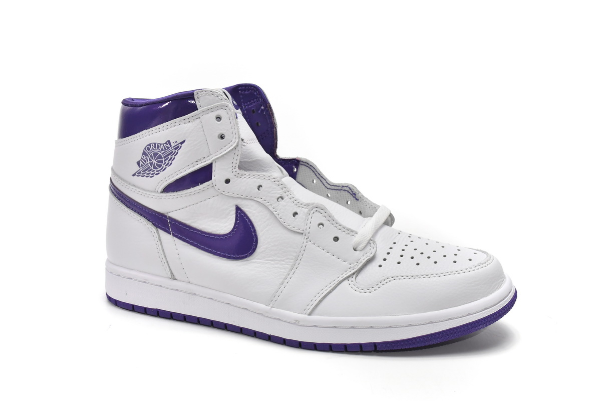 Air Jordan 1 High OG 'Court Purple' CD0461-151 - Authentic Retro Sneakers